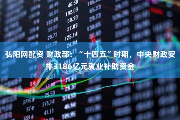 弘阳网配资 财政部：“十四五”时期，中央财政安排3186亿元就业补助资金